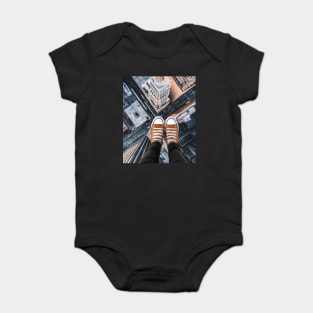 Vertigo - Playful & Scary Montage - Fear of Height Baby Bodysuit